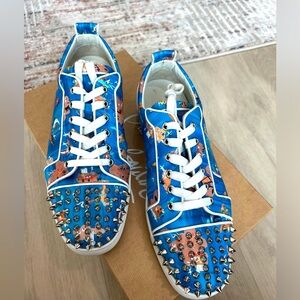 Authentic Christian Louboutin Shoe/ Seasonal style/ Louis Junior Spikes Greekaba